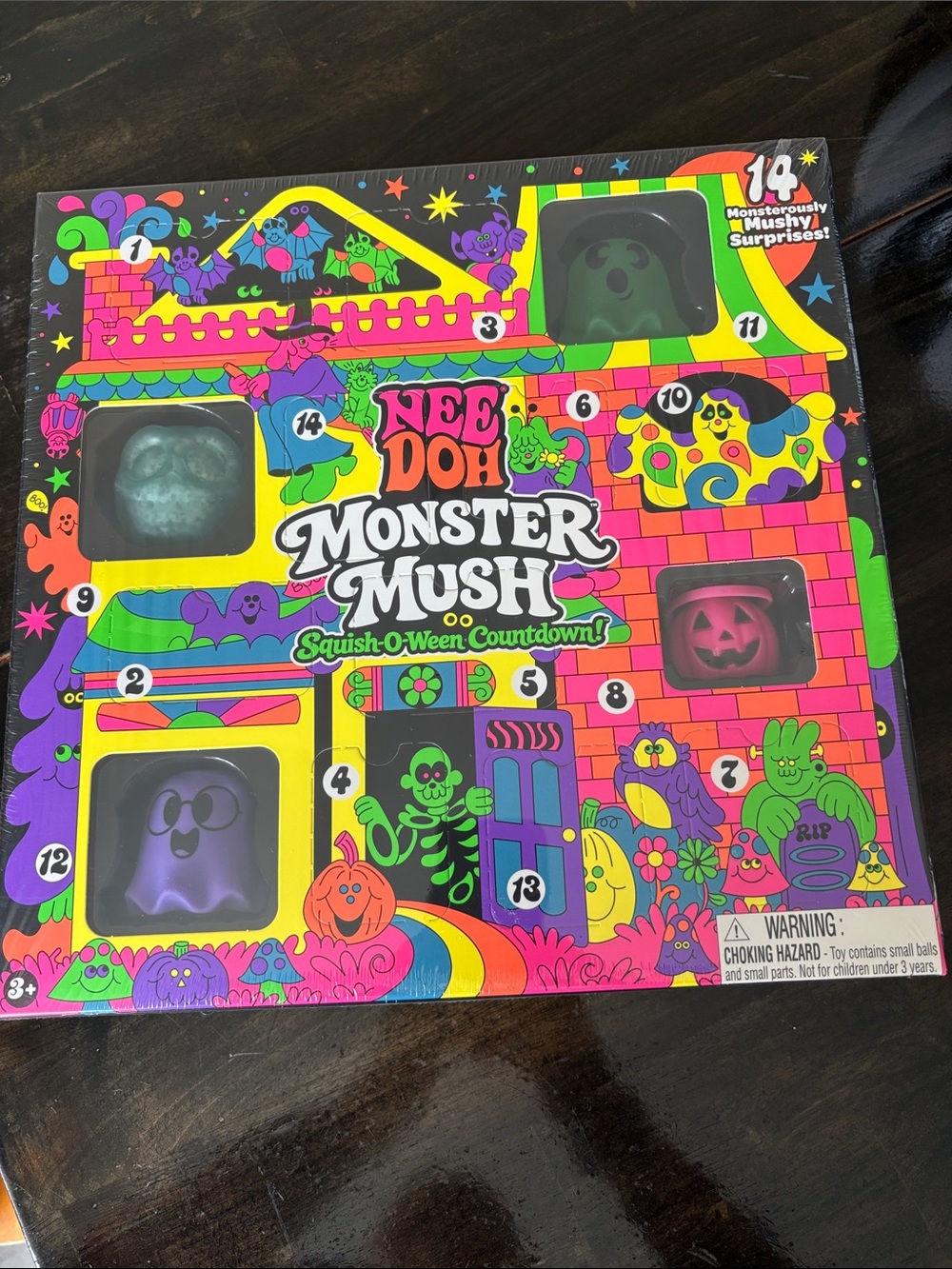 Monster Mush Squish-O-Ween Countdown - Multicolor needoh from Schylling